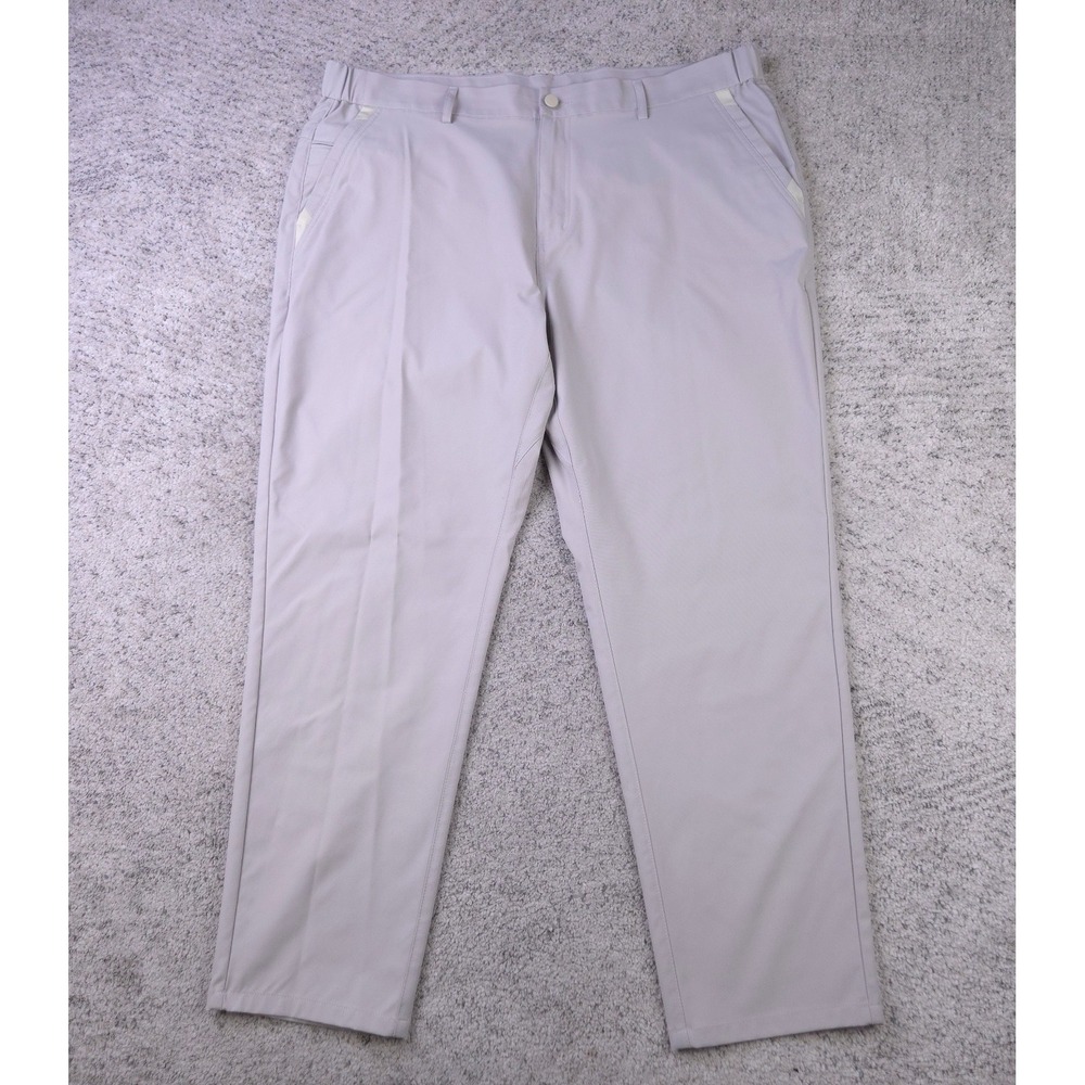 Jack Archer Pants Mens 38x30 Jetsetter Athletic Fit Stone Stretch Trouser Beige